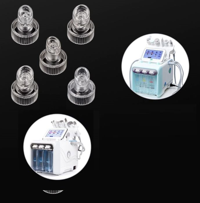 Kit 5 Boquilllas De Remplazo Maquina Hydra dermoabrasion Dreamy Skin