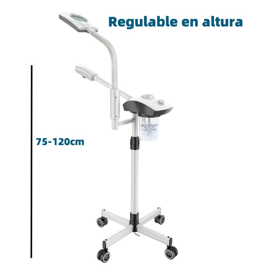 Vaporizador Ozono Con Temporizador, Lupa y Lámpara Led - Imagen 2
