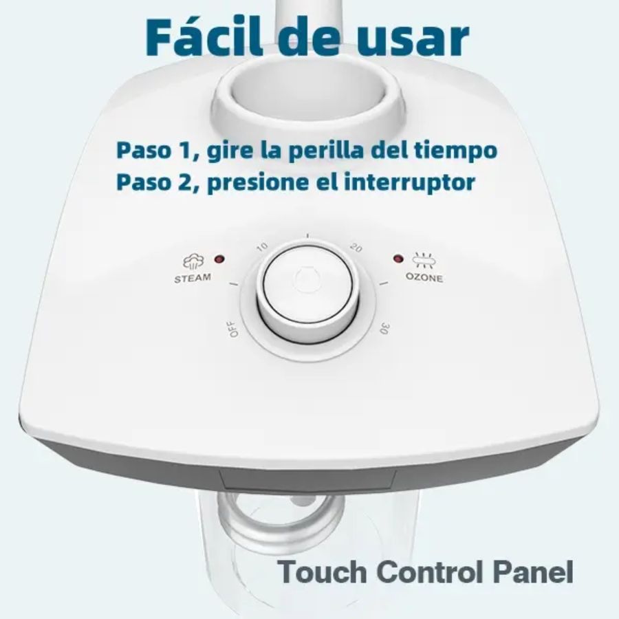 Vaporizador Ozono Con Temporizador, Lupa y Lámpara Led - Imagen 4