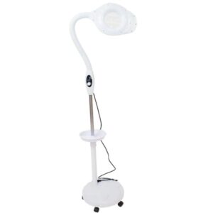 Lampara Led con Lupa 5X con Pedestal