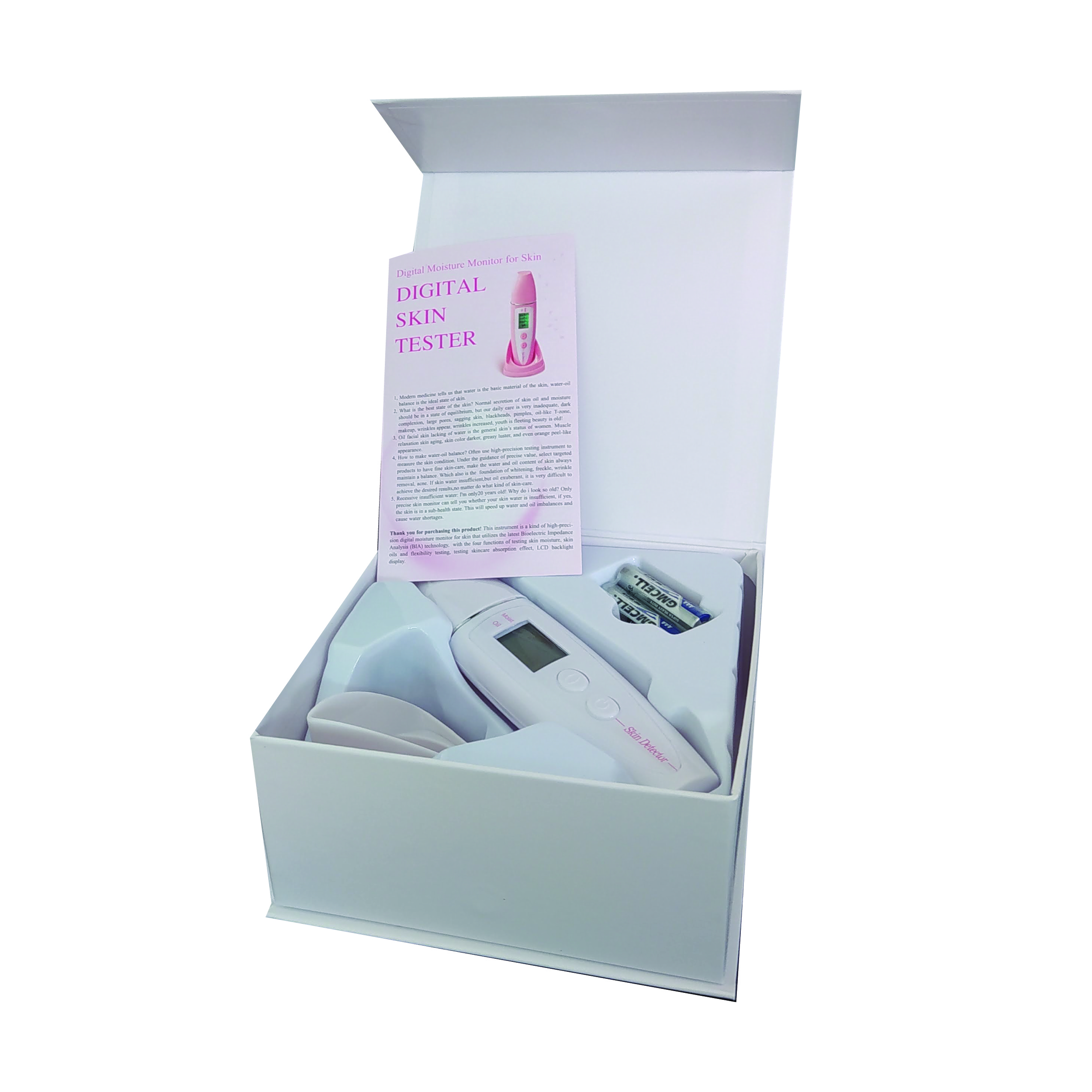 Analizador De Piel Mide Humedad, Elasticidad Y Aceite 3 En 1 - Imagen 3