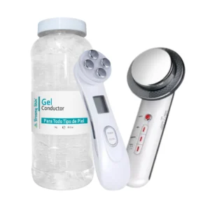 Ultrasonido 3 en 1 + Radiofrecuencia Facial + Gel 1Kg (Combo 10)