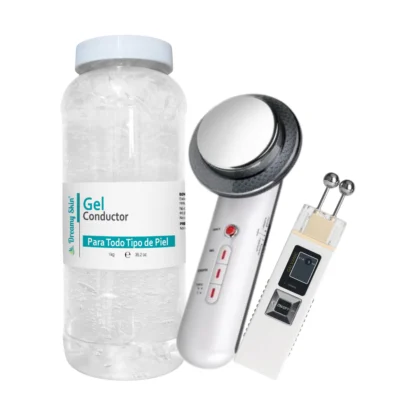 Ultrasonido + Galvánica Facial + Gel 1Kg (Combo 9)