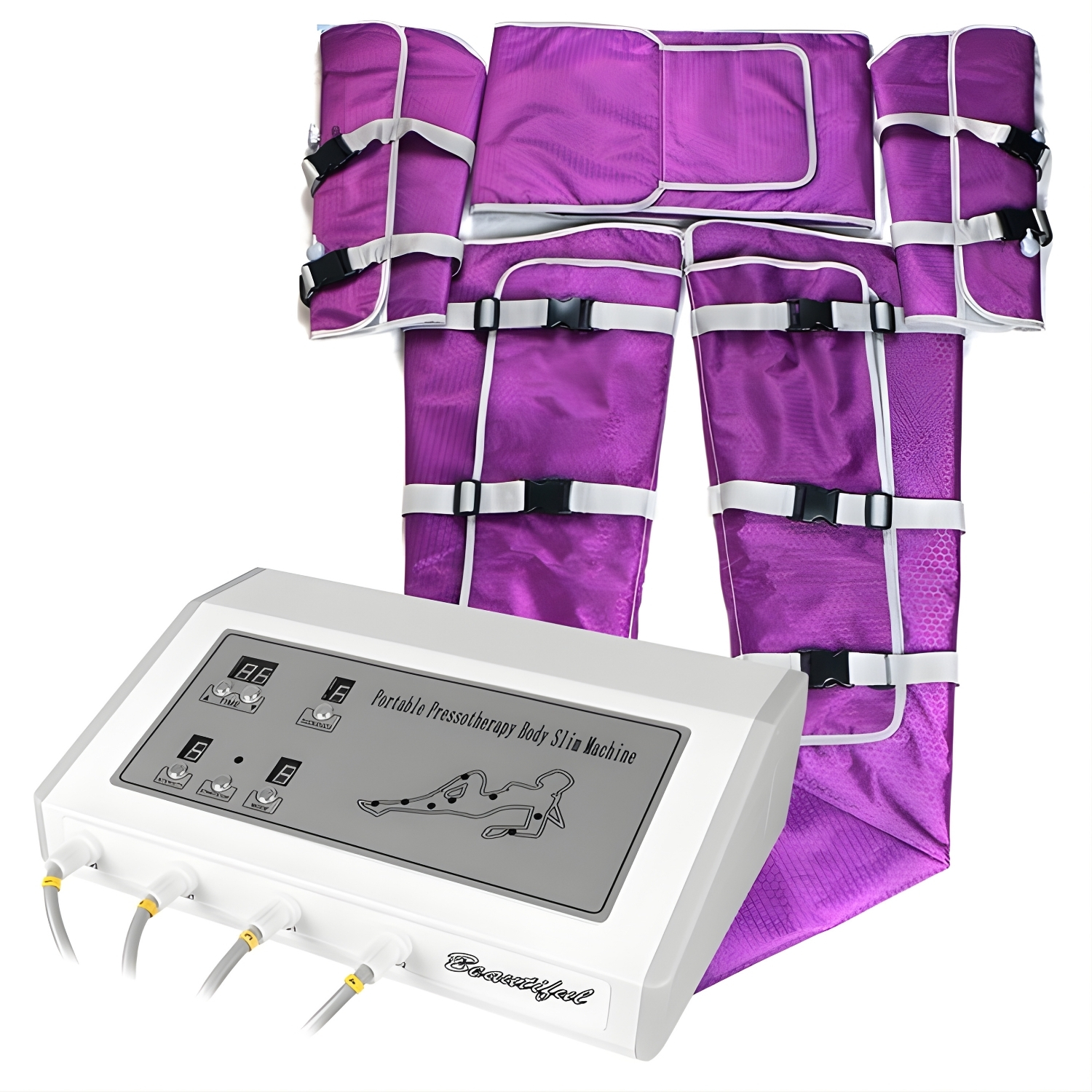 Presoterapia Suit Morada Drenaje Linfático - Imagen 7