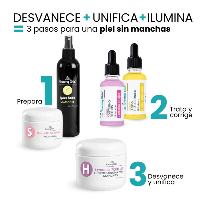 Kit cosmético para aclarar la piel - Imagen 2