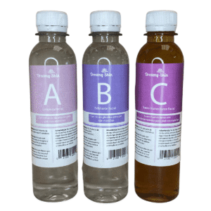 Kit de soluciones Hydra Dermoabrasión A-B-C para piel con manchas 250 ml