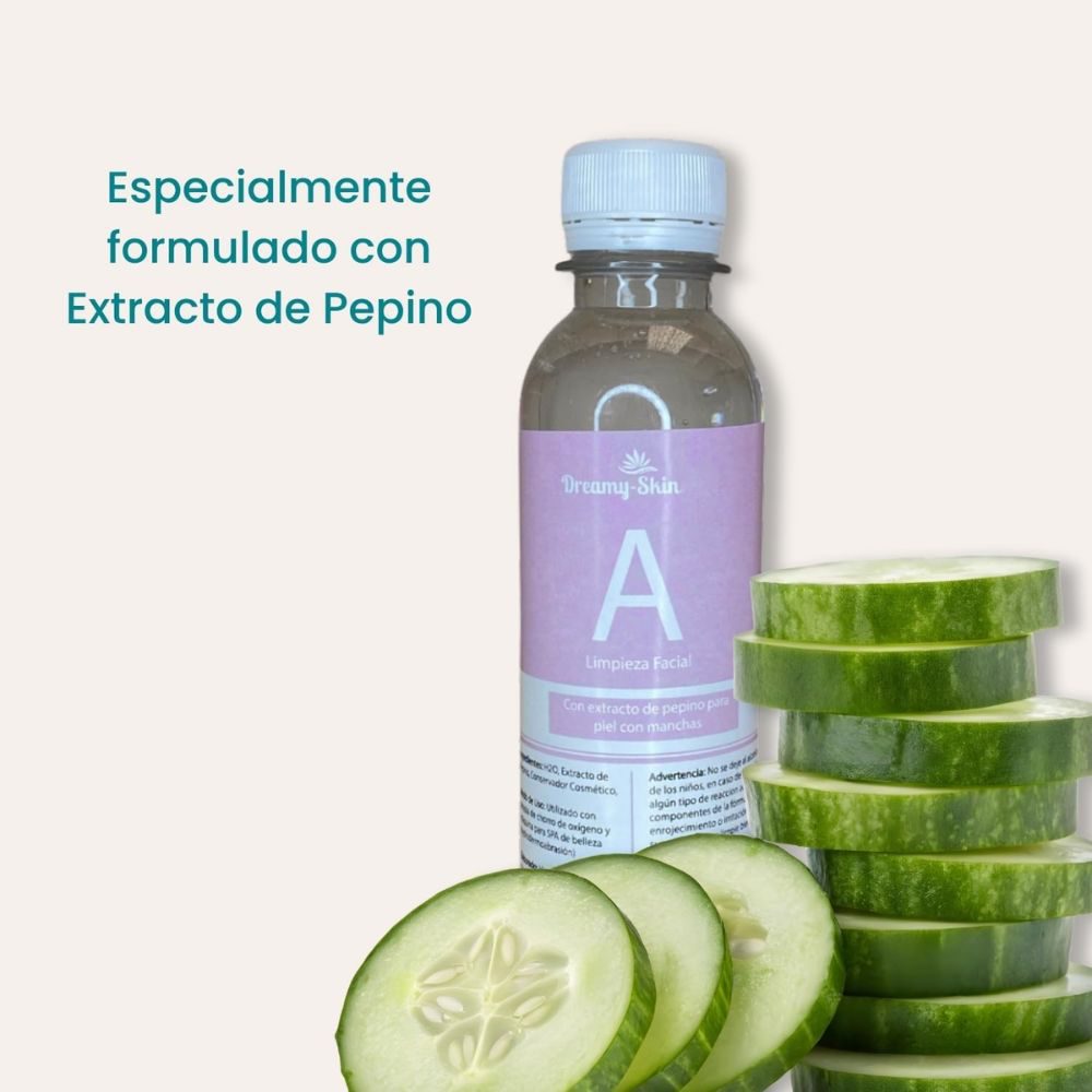 Solución de limpieza A Hydra dermoabrasión para piel con manchas 250ml - Image 4