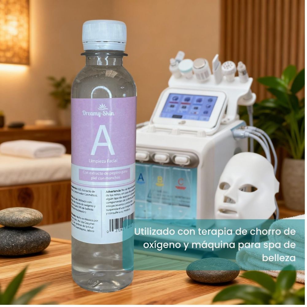 Solución de limpieza A Hydra dermoabrasión para piel con manchas 250ml - Image 6
