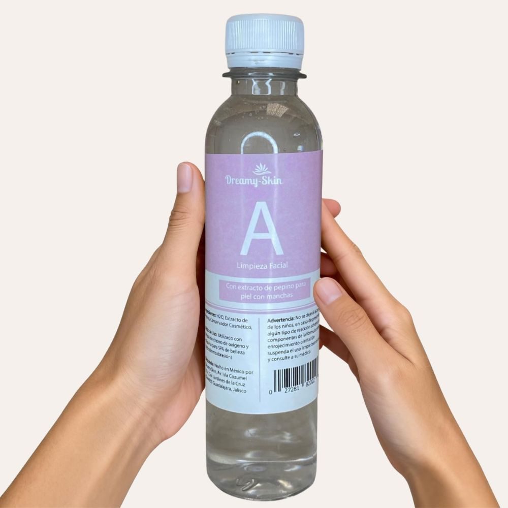 Solución de limpieza A Hydra dermoabrasión para piel con manchas 250ml - Image 3