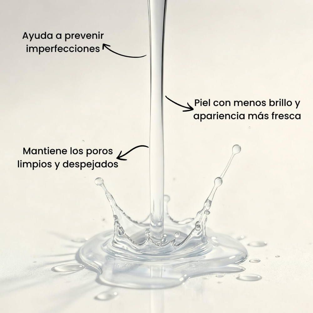 Solución de limpieza A hydra dermoabrasión para piel grasa y/o Acneica 1lt - Imagen 5