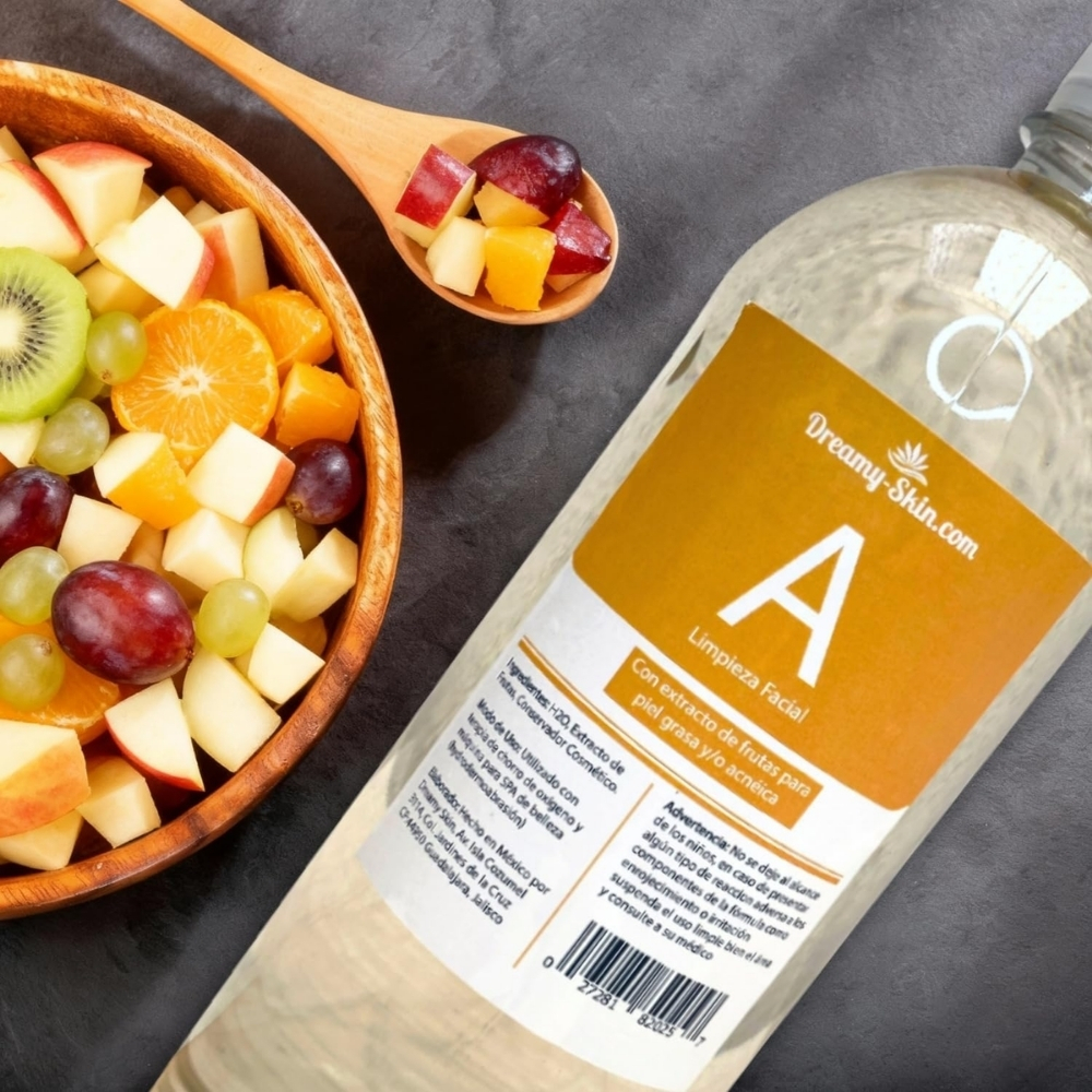 Solución de limpieza A hydra dermoabrasión para piel grasa y/o Acneica 1lt - Imagen 6