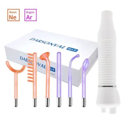 Alta Frecuencia Facial 6 Tubos Anti-Arrugas Darsonval