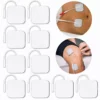 Pads electrodos para TENS EMS, 5 x 5 cm, paquete con 10 pares - Imagen 4