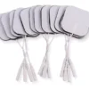 Pads electrodos para TENS EMS, 5 x 5 cm, paquete con 10 pares - Imagen 5