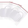 Pads electrodos para TENS EMS, 5 x 5 cm, paquete con 10 pares - Imagen 2