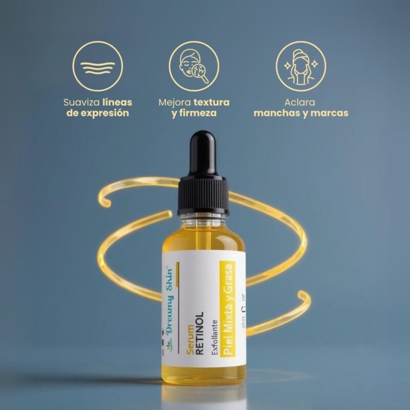 Serum Tópico Retinol Piel Mixta 30ml - Imagen 2
