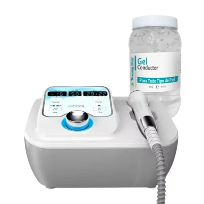 Electroporador y Mesoterapia Profesional con gel de 500g (Combo 21)