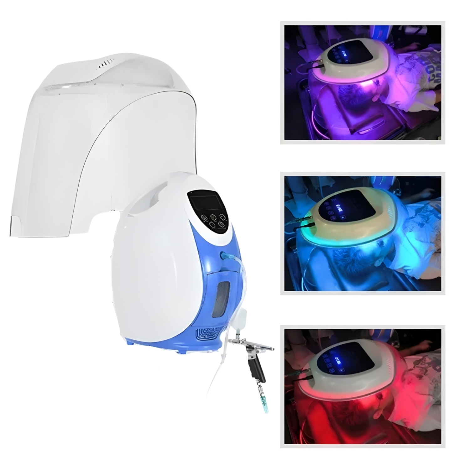 Domo de Oxigeno con Cromoterapia y Spray - Imagen 8