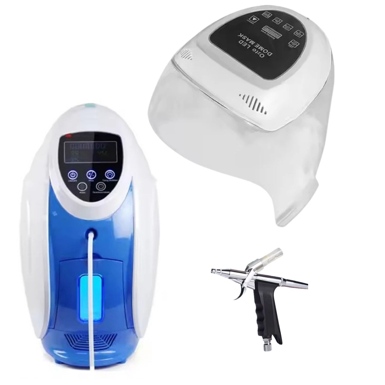 Domo de Oxigeno con Cromoterapia y Spray