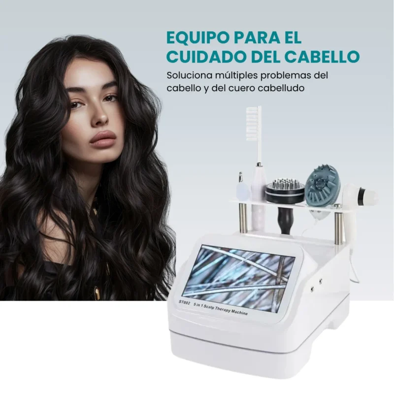 Analizador del Cuero Cabelludo con Alta Frecuencia 5 En 1 - Imagen 5