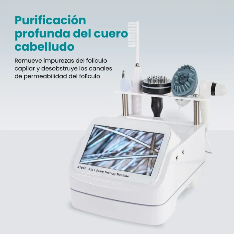 Analizador del Cuero Cabelludo con Alta Frecuencia 5 En 1 - Imagen 7