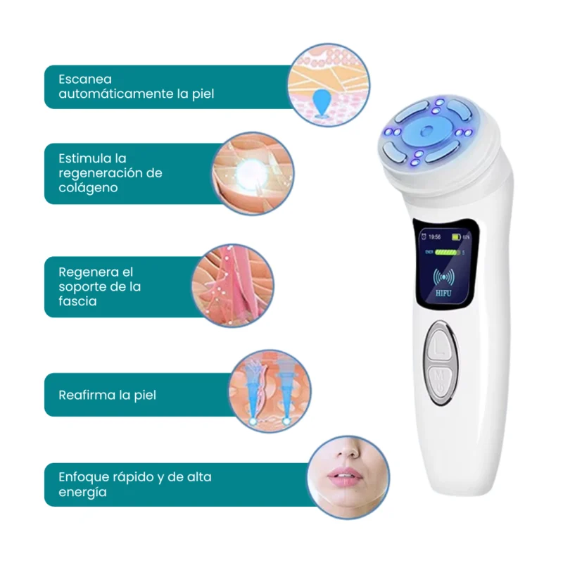 Mini HIFU Gen 2 Para Rejuvenecimiento Facial y Corporal - Imagen 5