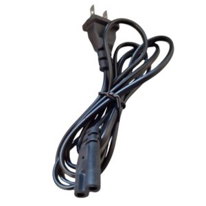 Cable de Poder 110V con Conector en Forma de 8 – Genérico