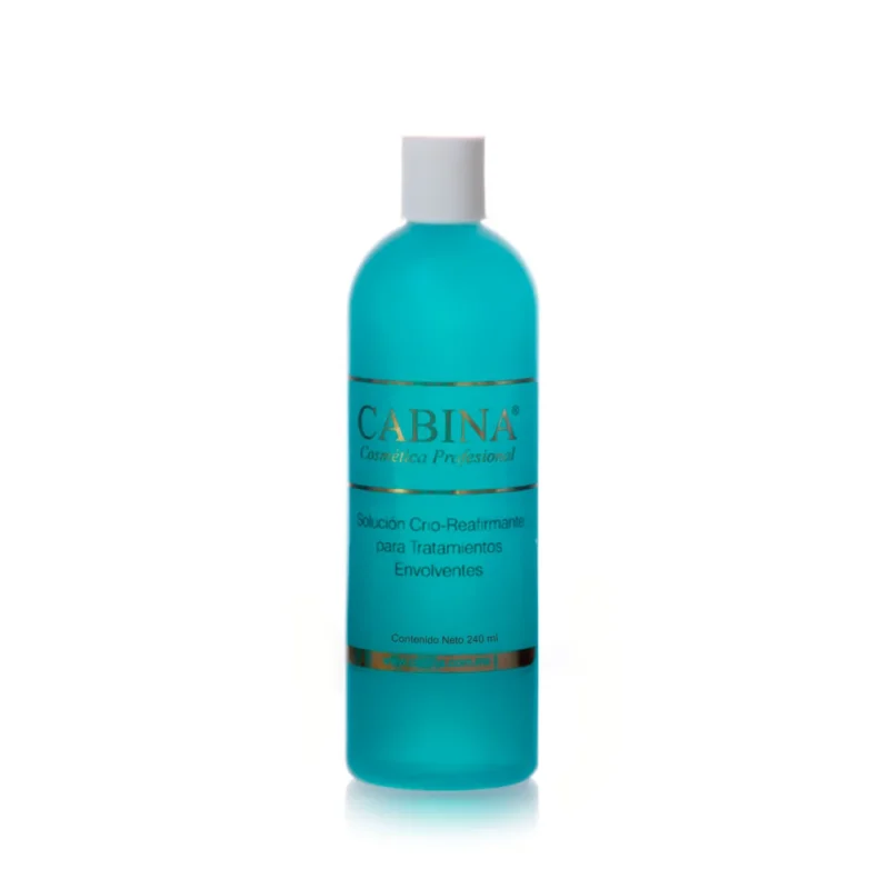 Solución Crio-Reafirmante para Tratamientos Envolventes Cabina 240 ml y 480 ml.