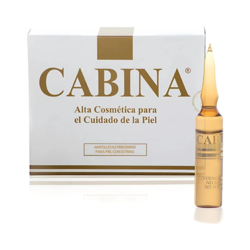 Ampolletas Fibroderm para Piel con Estrías Cabina 10 X 8 ml.