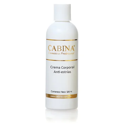 Crema Corporal Anti-Estrías Cabina 120ml