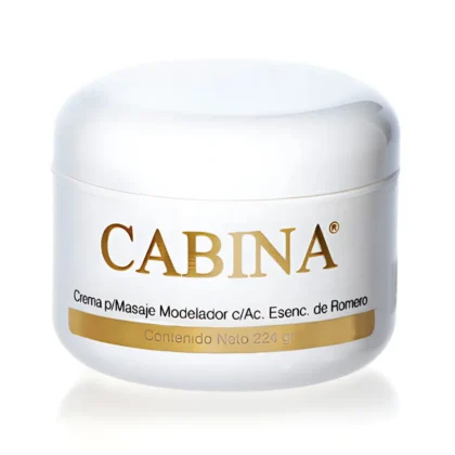Crema para Masaje Modelador con Aceite de Romero Cabina 224 gr.