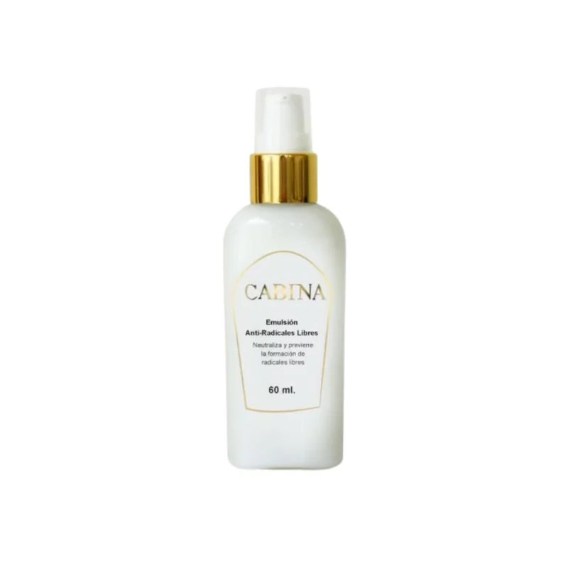 Emulsión Anti-Radicales Libres Cabina  Hidratación y Protección Antioxidante 60ml