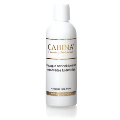 Enjuague Acondicionador con Aceites Esenciales Cabina 240ml.