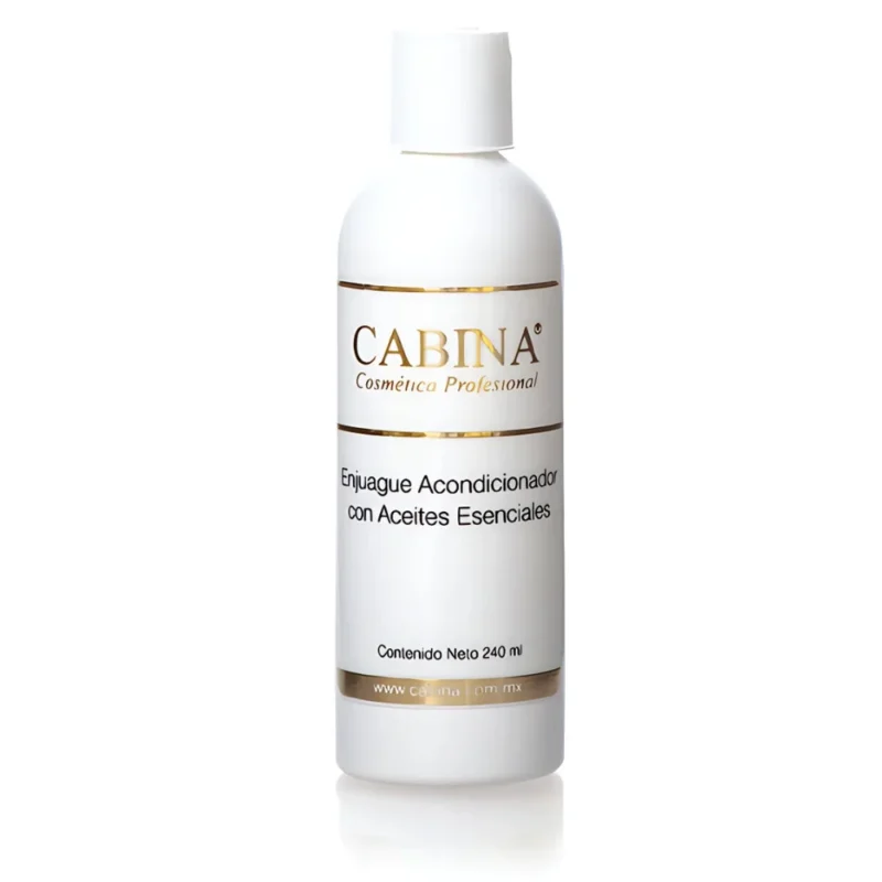 Enjuague Acondicionador con Aceites Esenciales Cabina 240ml.
