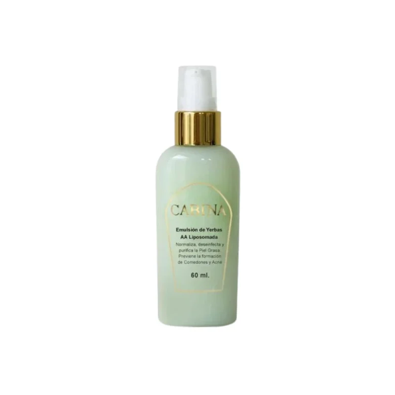 Emulsión de Yerbas AA para Piel Grasa Cabina Emulsión 60ml y Viales 4 x 4 ml, 8 x 4 ml