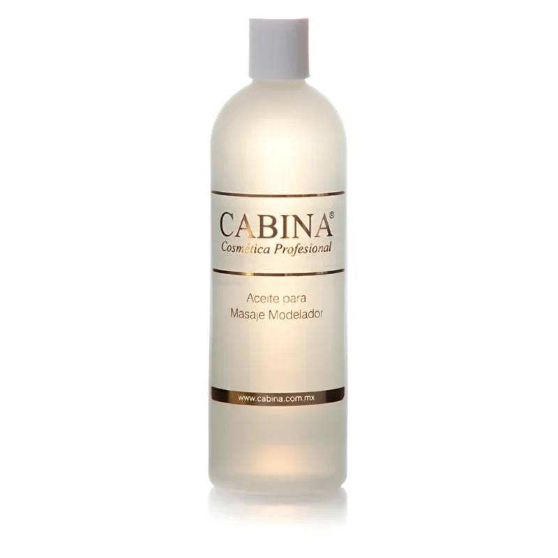 Aceite para Masaje Modelador Profesional Cabina 240 ml y 480 ml.