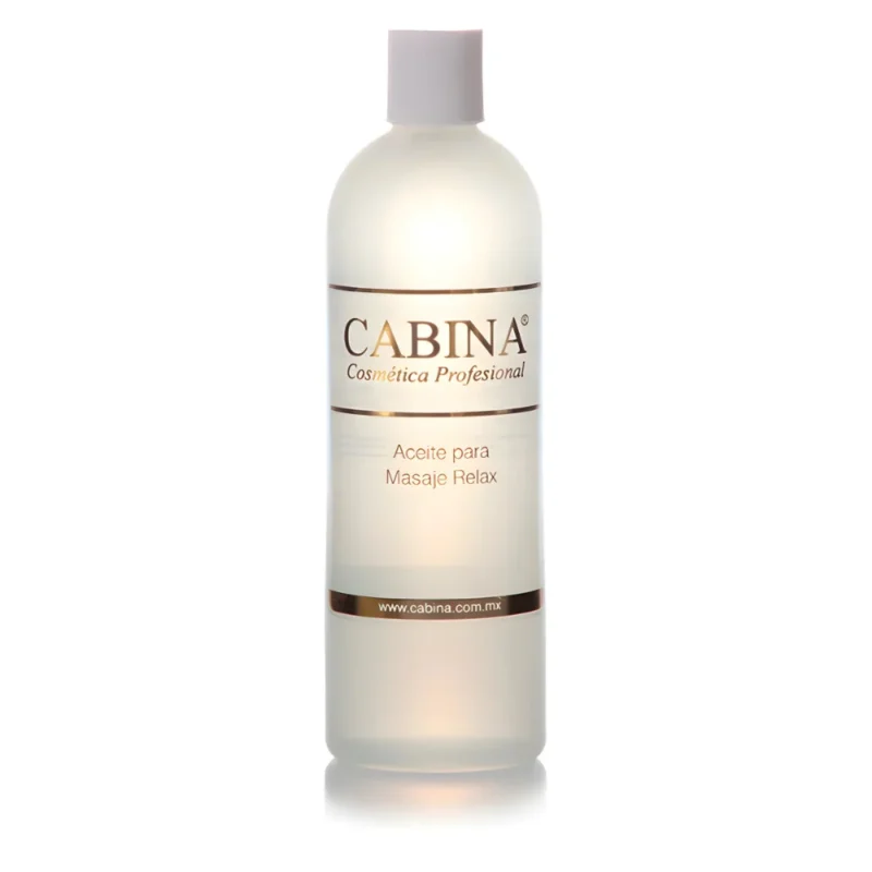 Aceite para Masaje Relax Cabina 240 ml y 480 ml.