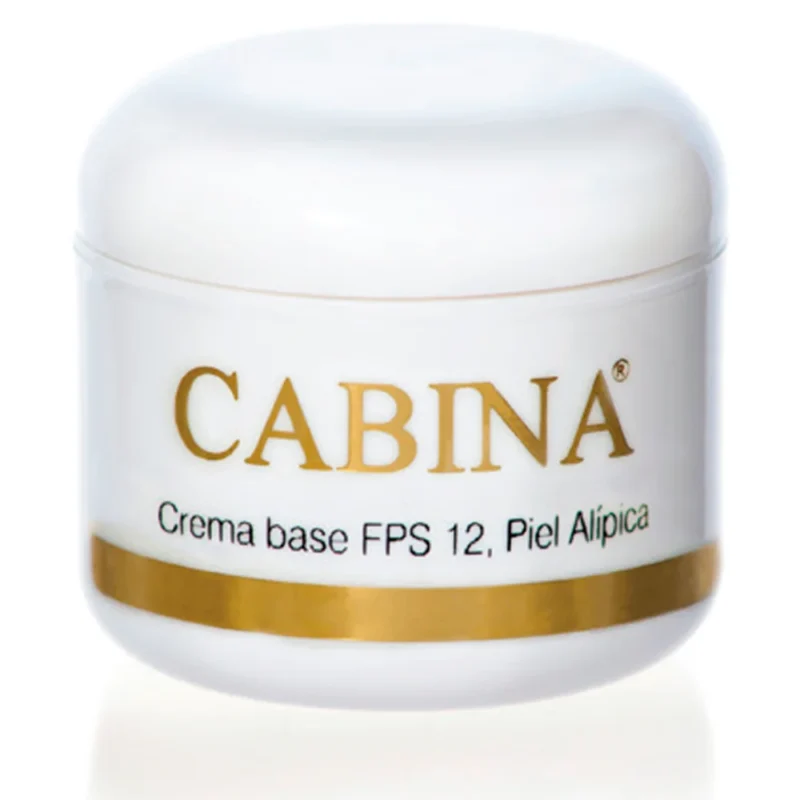 Crema Base FPS 12, Piel Alípica CABINA 56gr y 112gr