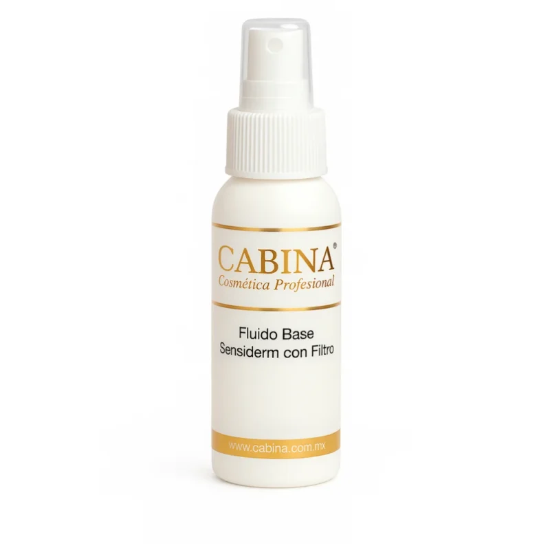 Fluido Base Sensiderm con Filtro Cabina 60 ml y 120 ml.