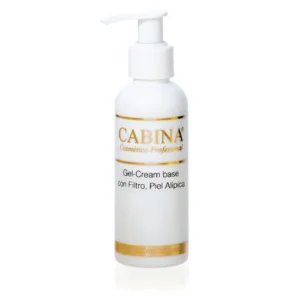 Gel-Cream Base con Filtro, Piel Alípica Cabina 52 ml, 112 ml y 232 ml.