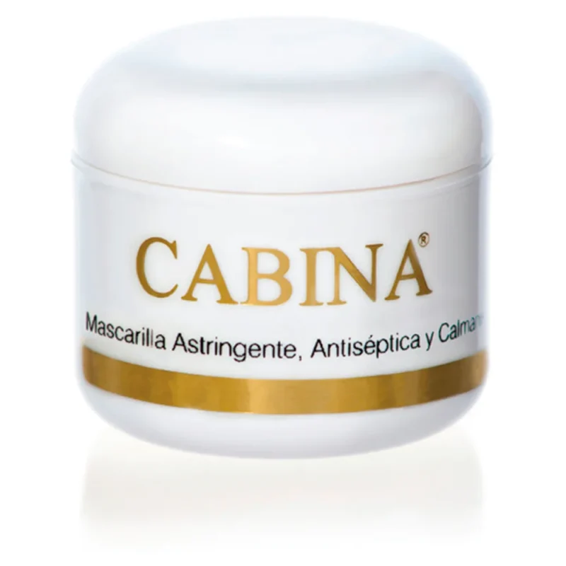 Mascarilla Astringente, Antiséptica y Calmante Cabina 56gr, 112gr y 224g