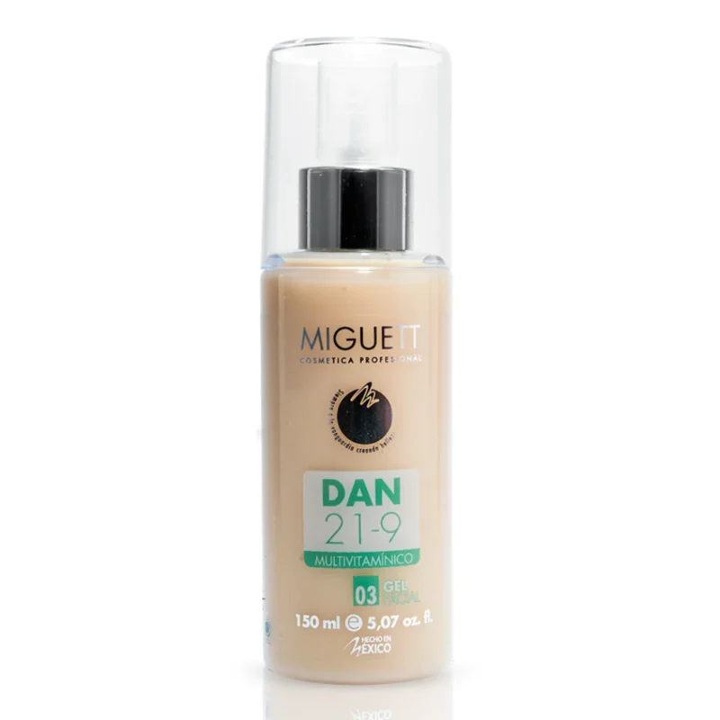 Gel Facial Dan 21-9 Multivitamínico con Vitamina K 150ml