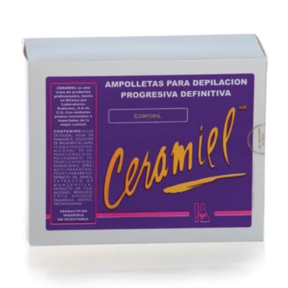 Ampolleta para Depilación Progresiva Definitiva Corporal 05x8ml y 10x8ml