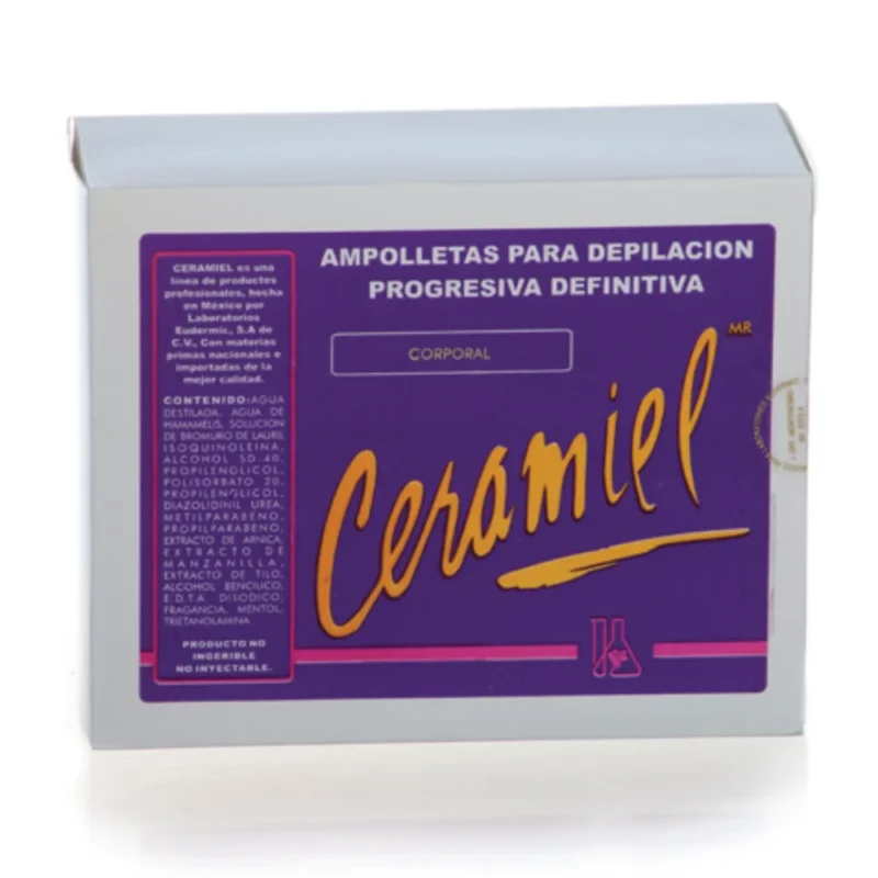 Ampolleta para Depilación Progresiva Definitiva Facial 05x4ml y 10x4ml