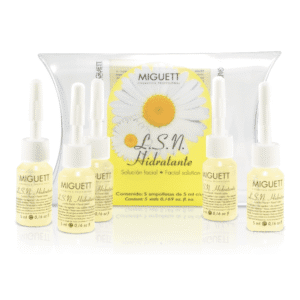 Ampolletas L-S-N Suero Hidratante (Ácido Hialurónico) Miguett 5x5ml