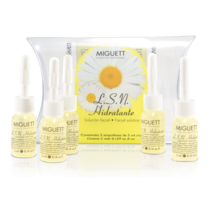 Ampolletas L-S-N Suero Hidratante (Ácido Hialurónico) Miguett 5x5ml