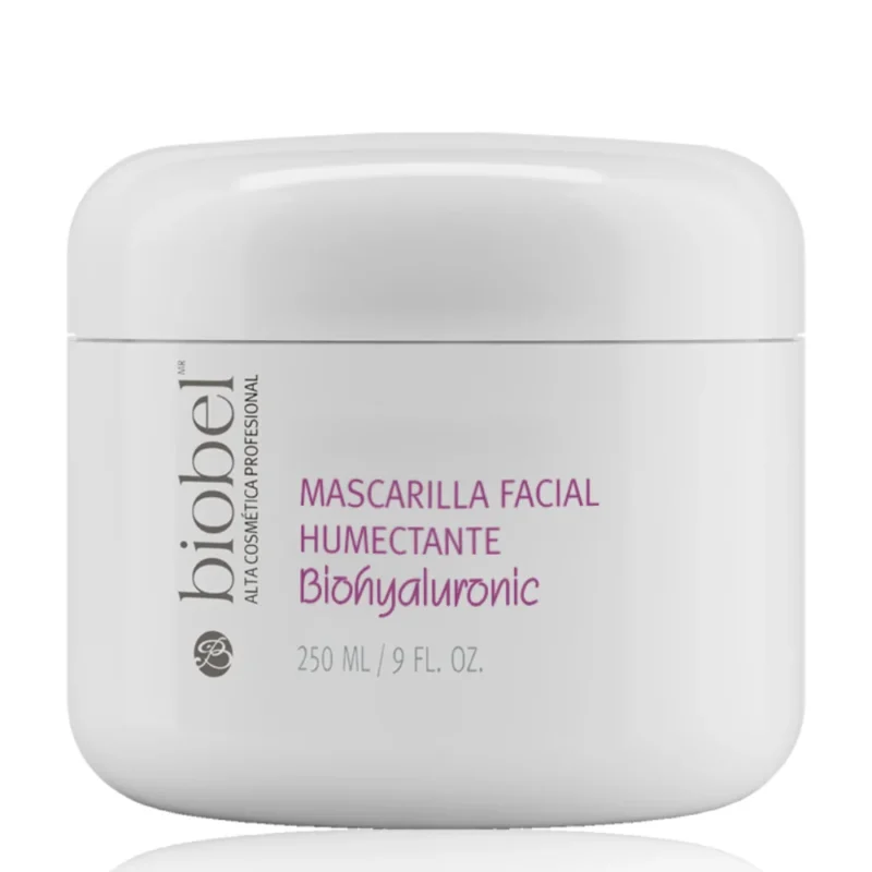 Mascarilla Facial Humectante Biohyaluronic Biobel 250ml
