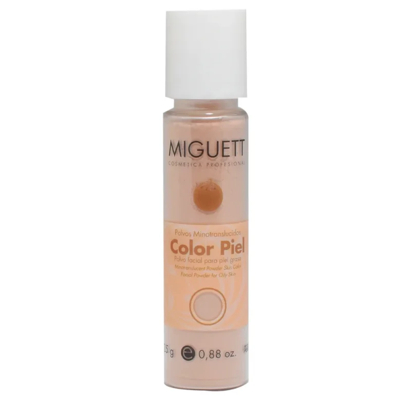 Polvos Minotraslúcidos Color Piel Miguett 25gr