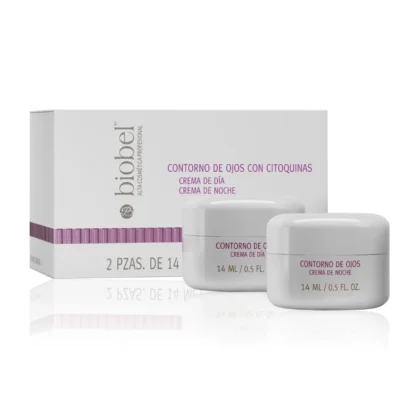 Set de Contorno de Ojos con Citoquinas (Día y Noche) Biobel