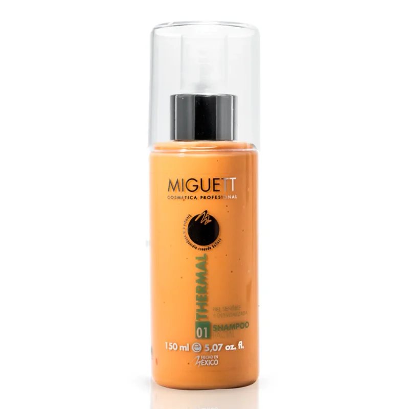 Shampoo Thermal con agua termal rica en minerales, 150 ml.